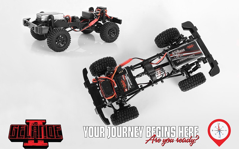 RC4WD Gelande II Black Rock - Chassis