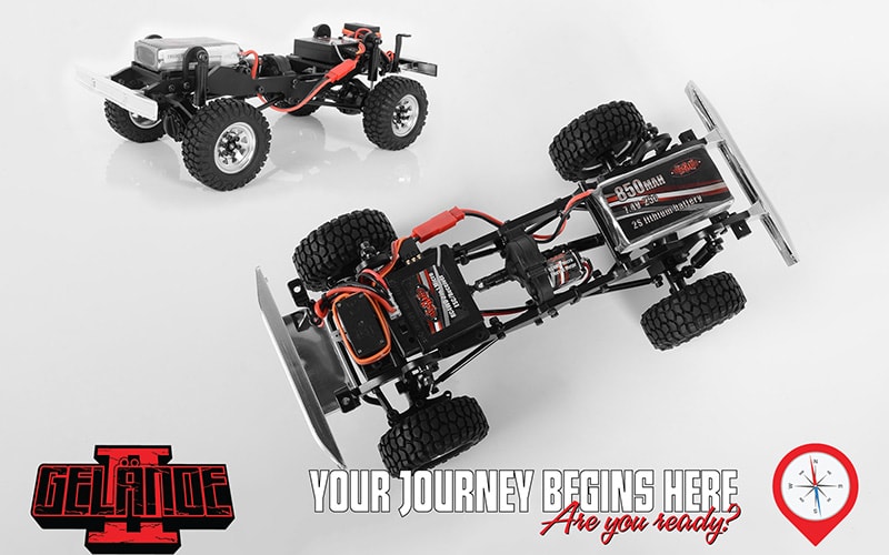 RC4WD Gelande II BlackJack - Chassis