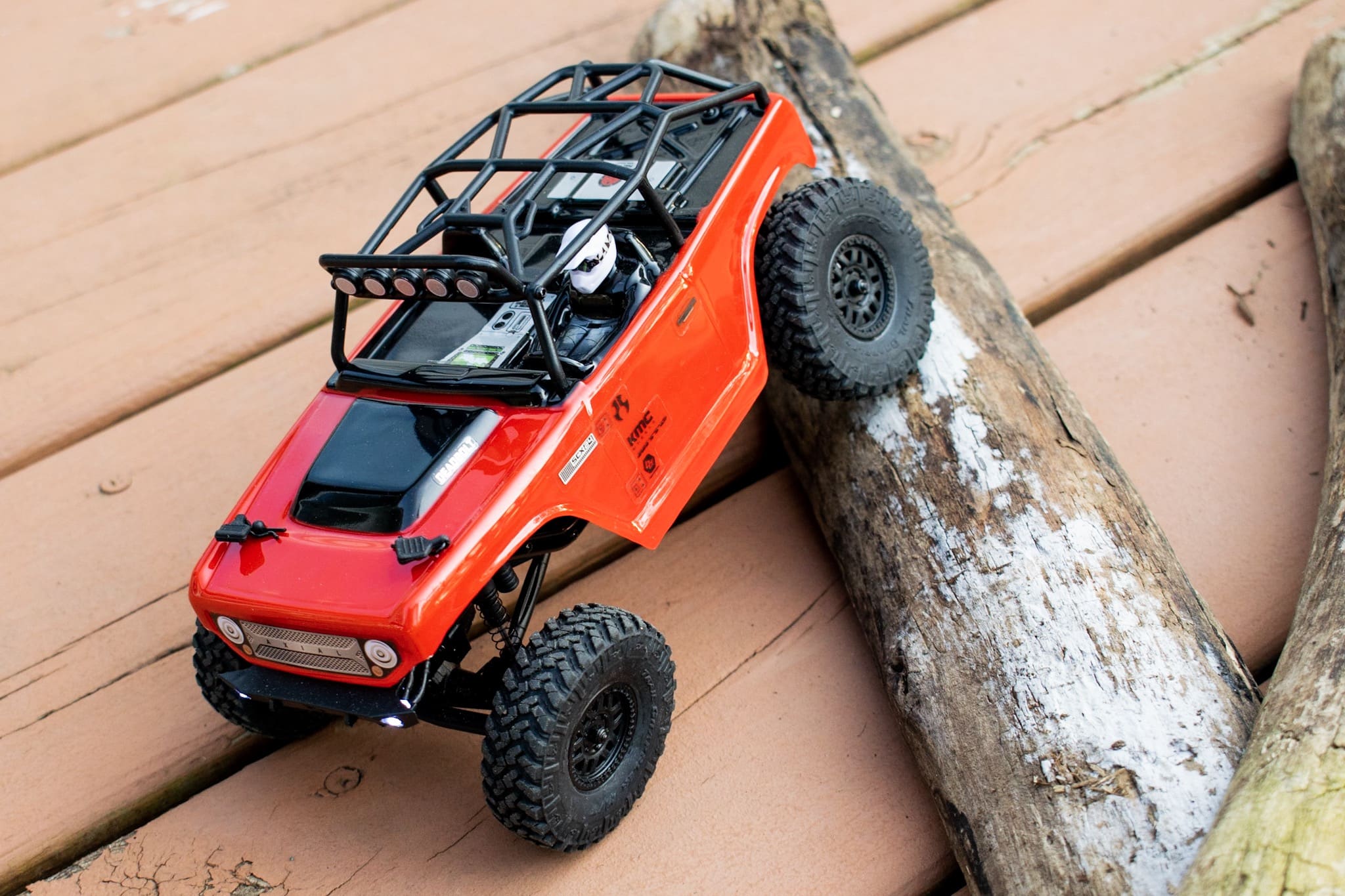 Axial SCX24 Deadbolt - Logs 2