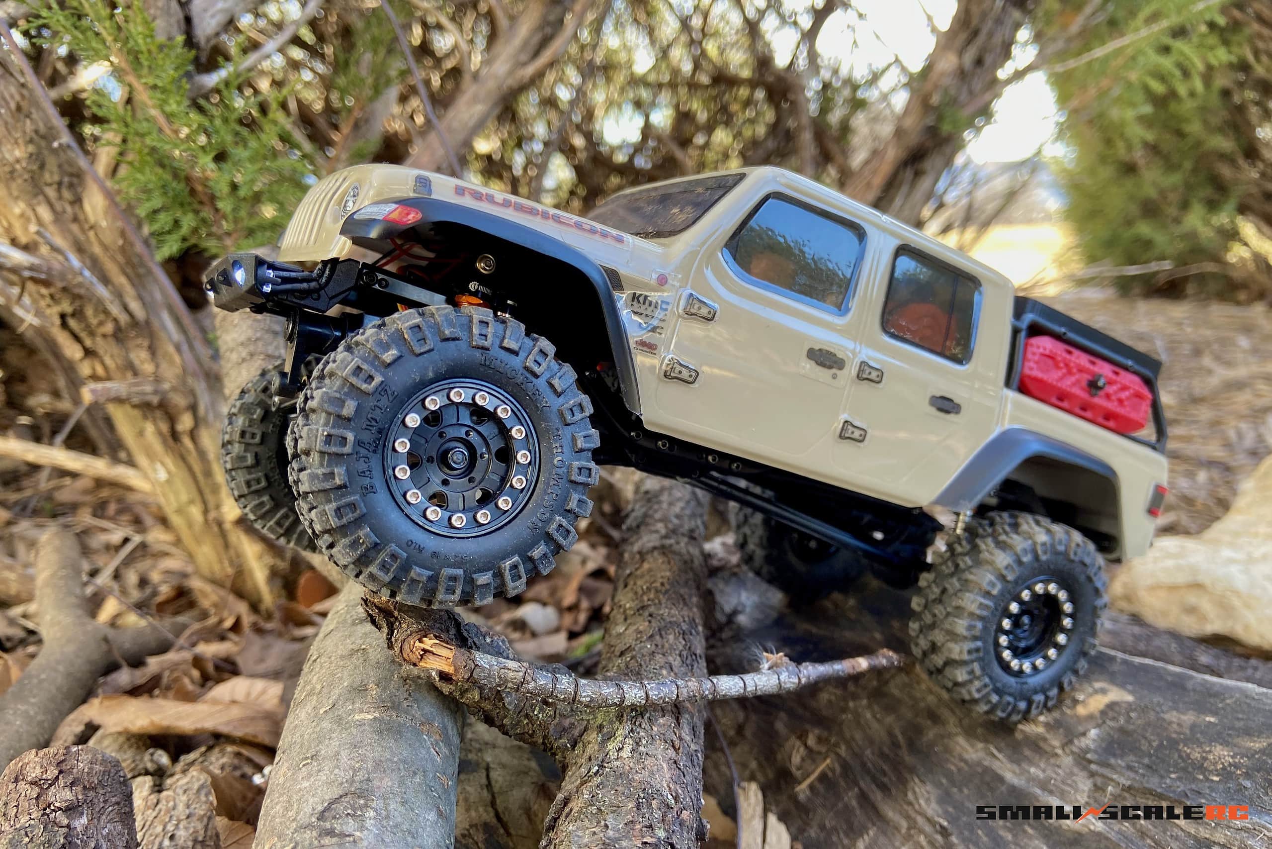 Review: Injora 43mm Double-barrel Shocks for the SCX24 - Small-Scale RC